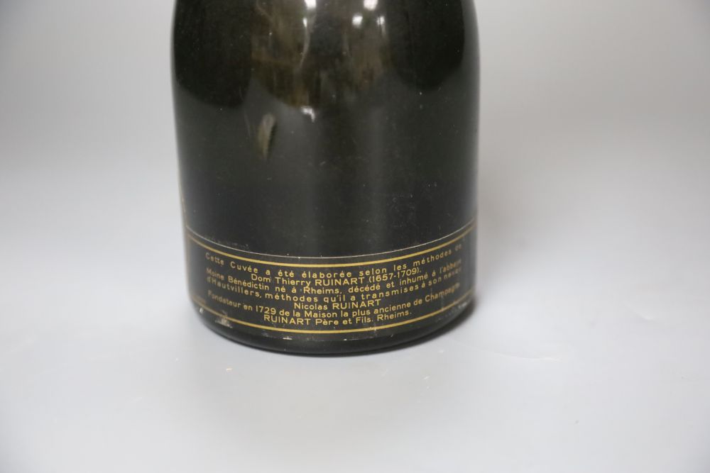 One bottle of Dom Ruinart Champagne Blanc de Blancs 1964